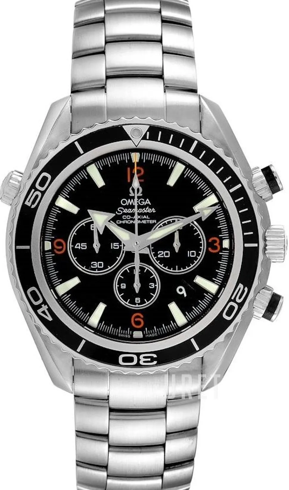 Seamaster Planet Ocean Big Size Svart/Stål Ø45.5 mm