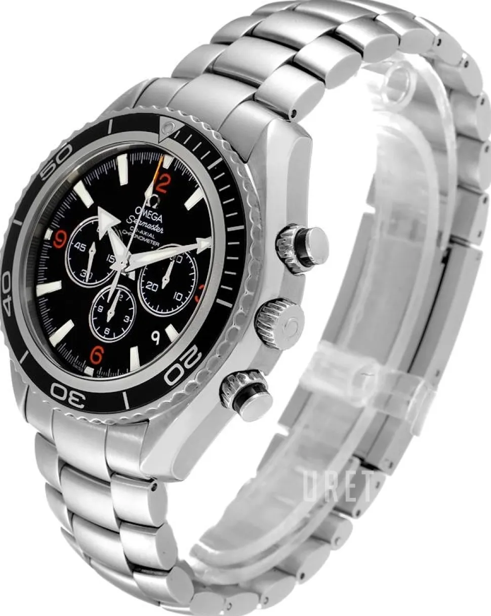 Seamaster Planet Ocean Big Size Svart/Stål Ø45.5 mm
