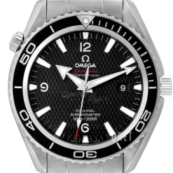 Seamaster Planet Ocean Big Size Svart/Stål Ø45.5 mm
