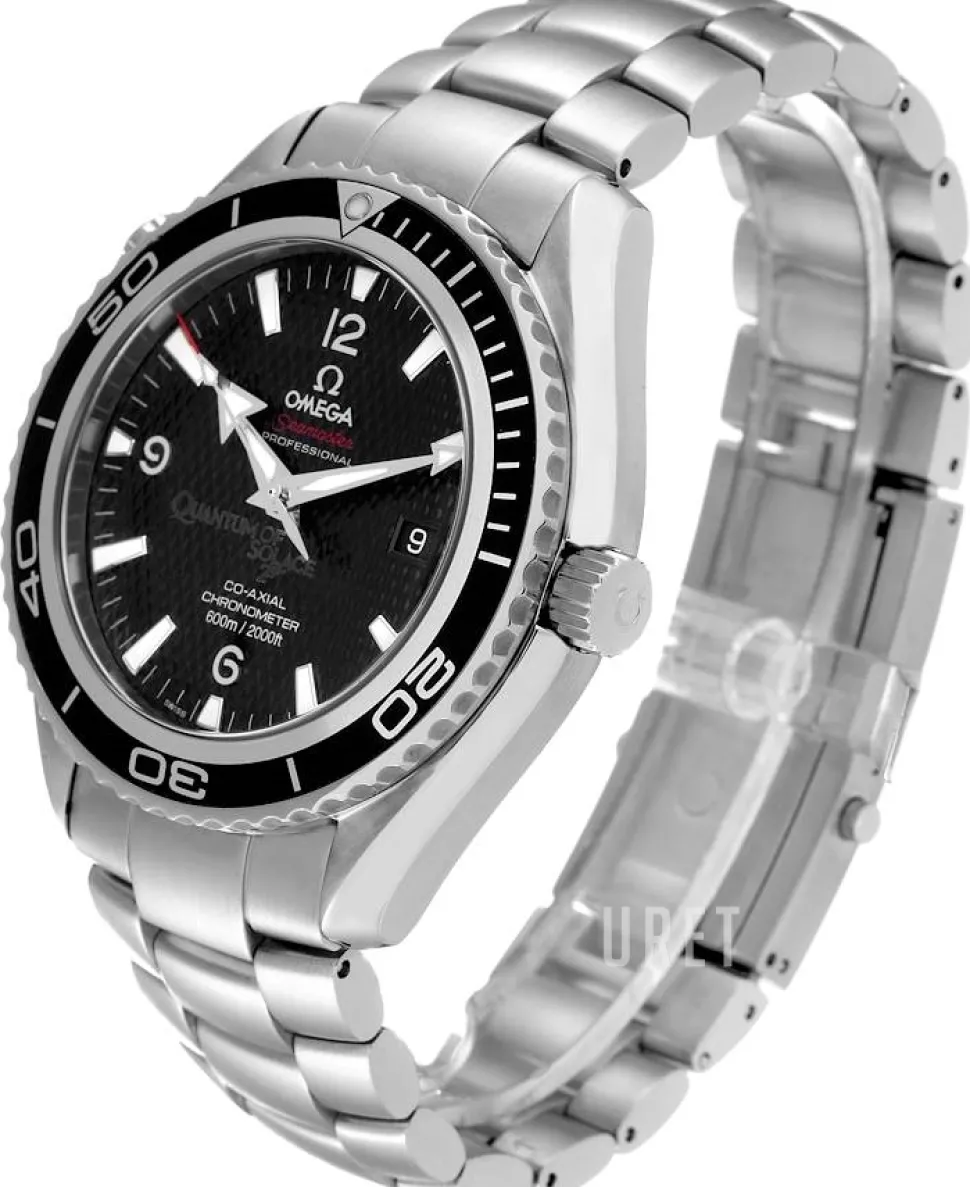 Seamaster Planet Ocean Big Size Svart/Stål Ø45.5 mm