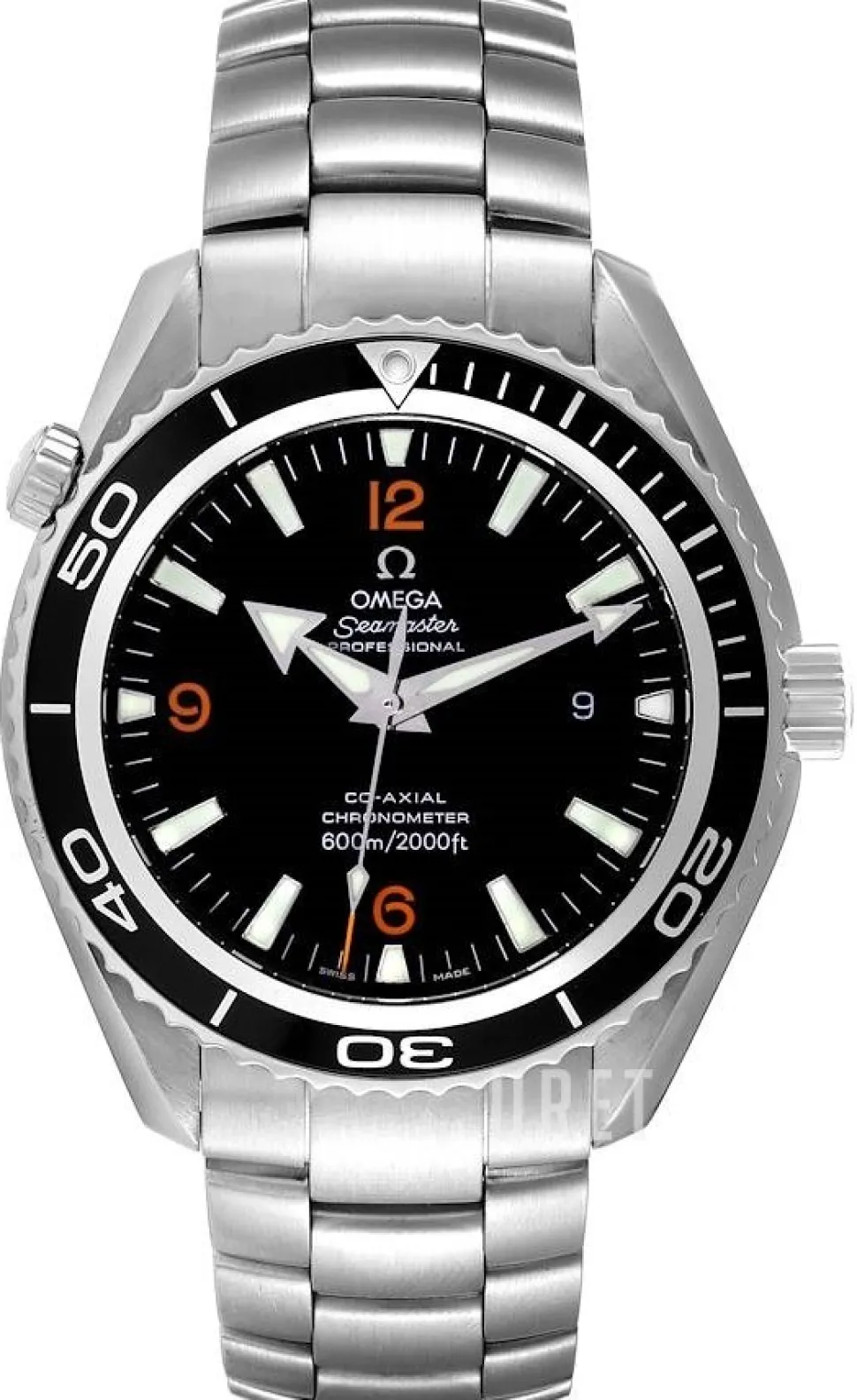 Seamaster Planet Ocean Big Size Svart/Stål Ø45.5 mm
