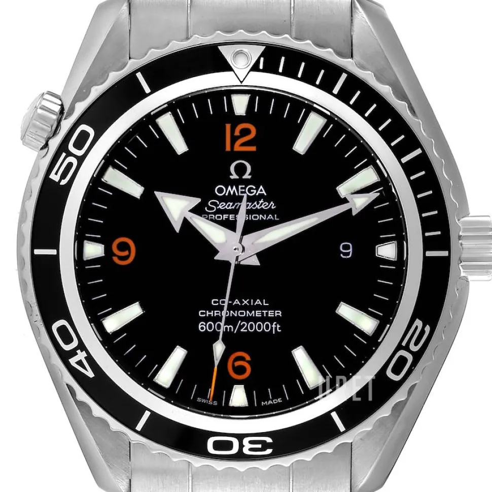 Seamaster Planet Ocean Big Size Svart/Stål Ø45.5 mm