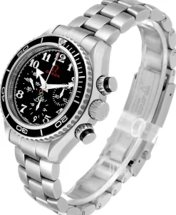 Seamaster Planet Ocean Chrono Svart/Stål Ø37.5 mm