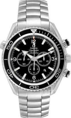 Seamaster Planet Ocean Chrono Svart/Stål Ø45.5 mm