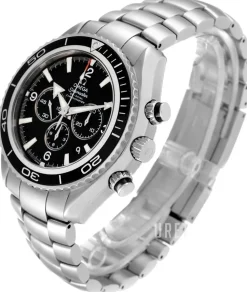 Seamaster Planet Ocean Chrono Svart/Stål Ø45.5 mm