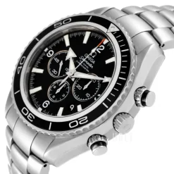 Seamaster Planet Ocean Chrono Svart/Stål Ø45.5 mm