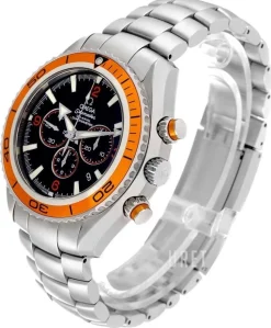 Seamaster Planet Ocean Chrono Svart/Stål Ø45.5 mm