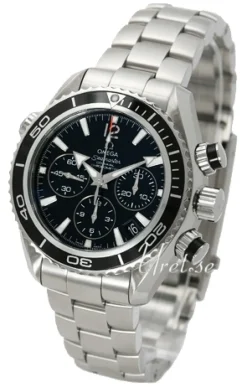 Seamaster Planet Ocean Chrono Svart/Stål Ø37.5 mm