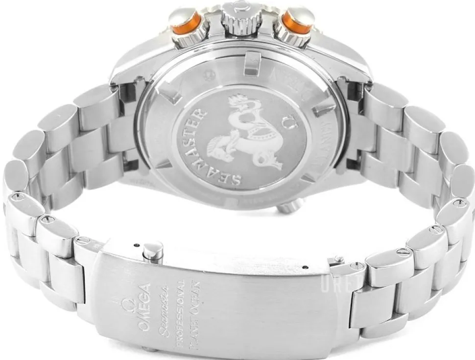 Seamaster Planet Ocean Chrono Svart/Stål Ø37.5 mm