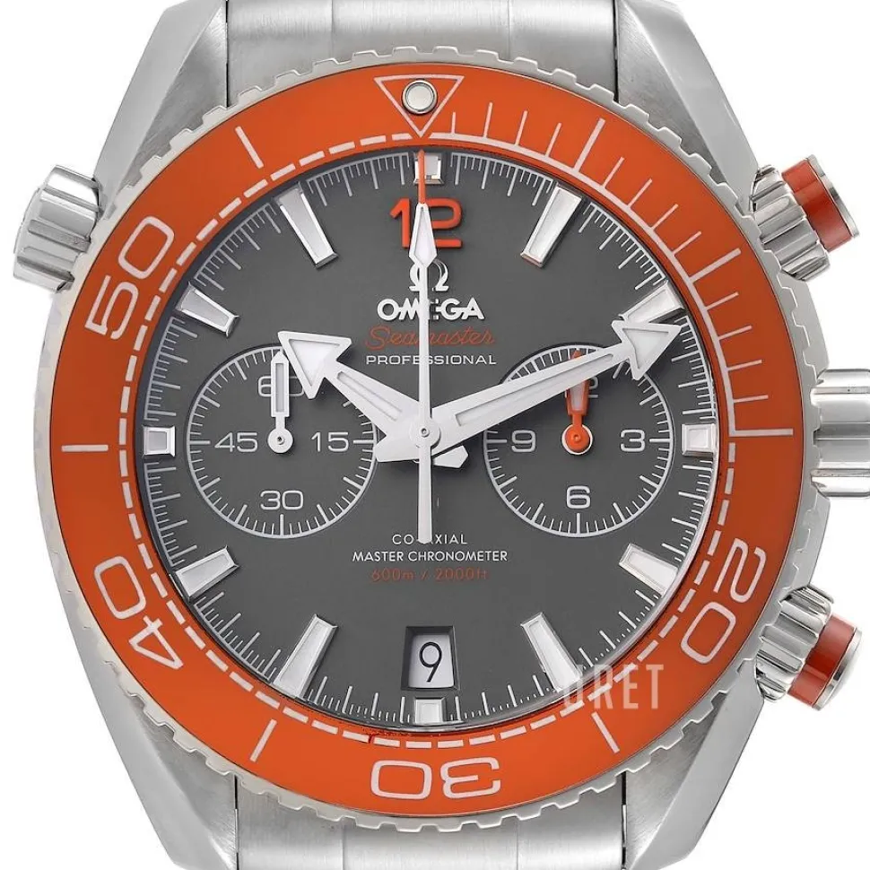 Seamaster Planet Ocean Grå/Stål Ø45.5 mm