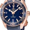 Seamaster Planet Ocean 600M Blå/Gummi Ø43.5 mm