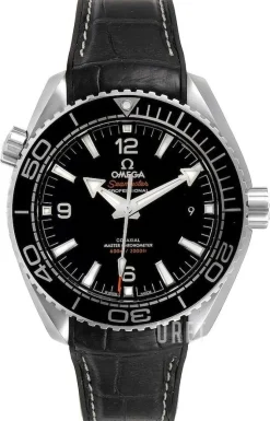 Seamaster Planet Ocean 600M Svart/Gummi Ø43.5 mm