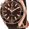 Seamaster Planet Ocean 600M Brun/Gummi Ø39.5 mm