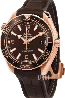 Seamaster Planet Ocean 600M Brun/Gummi Ø39.5 mm