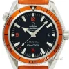 Seamaster Planet Ocean Svart/Läder Ø42 mm