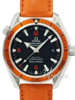 Seamaster Planet Ocean Svart/Läder Ø42 mm
