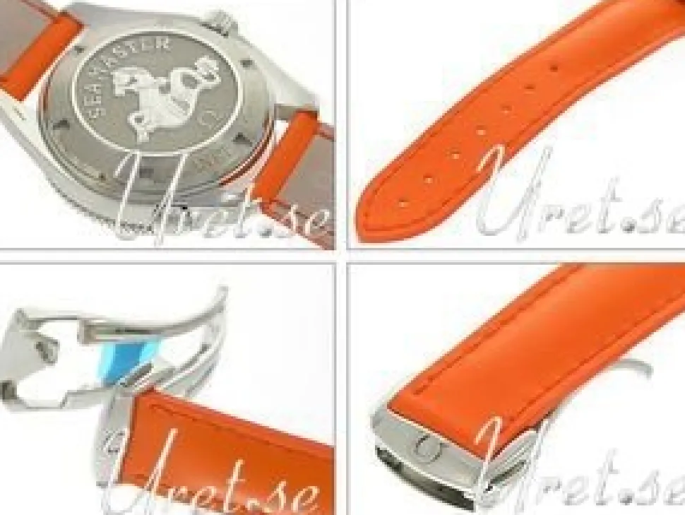 Seamaster Planet Ocean Svart/Läder Ø42 mm