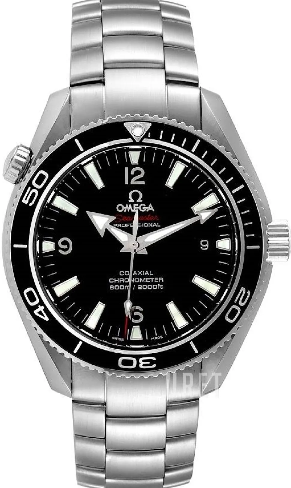 Seamaster Planet Ocean Svart/Stål Ø42 mm