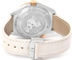 Seamaster Planet Ocean Vit/Läder Ø42 mm