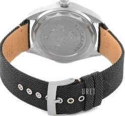 Seamaster Railmaster Svart/Läder Ø40 mm