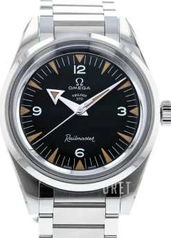 Seamaster Railmaster Trilogy Set Limited Edition 557 Svart/Stål Ø38 mm