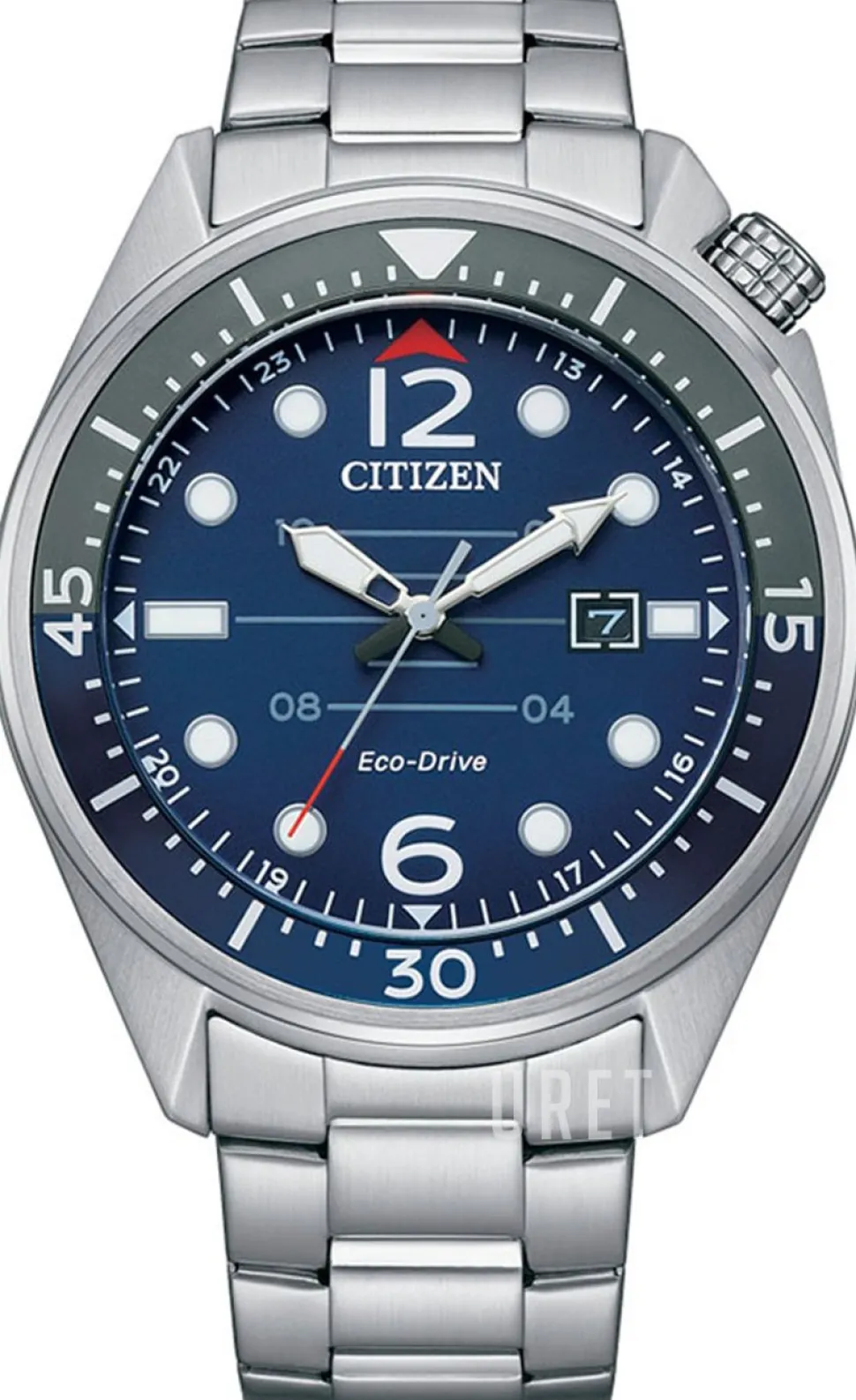 Seaplane Blå/Stål Ø44 mm