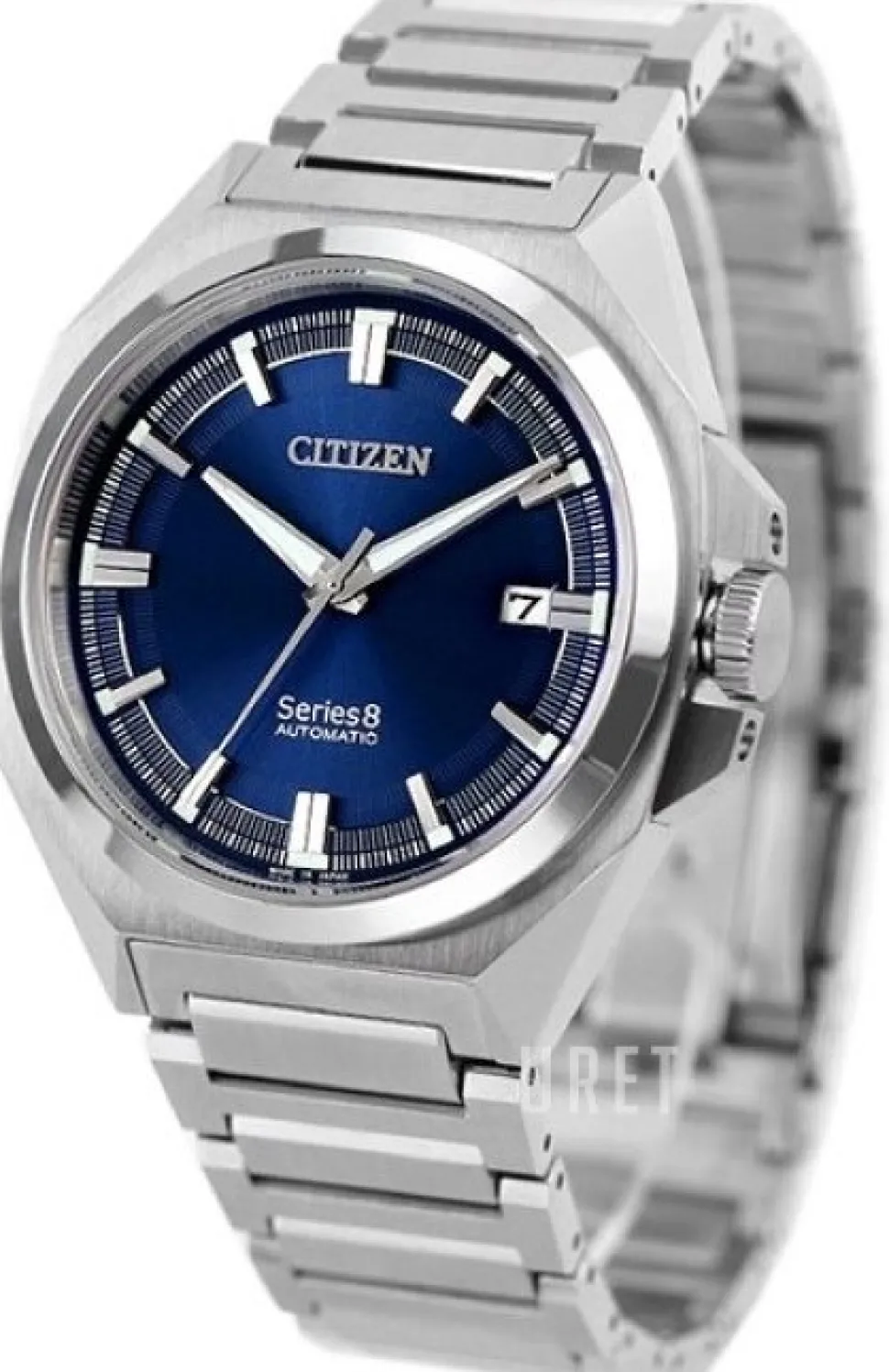 Series 8 Blå/Stål Ø40 mm