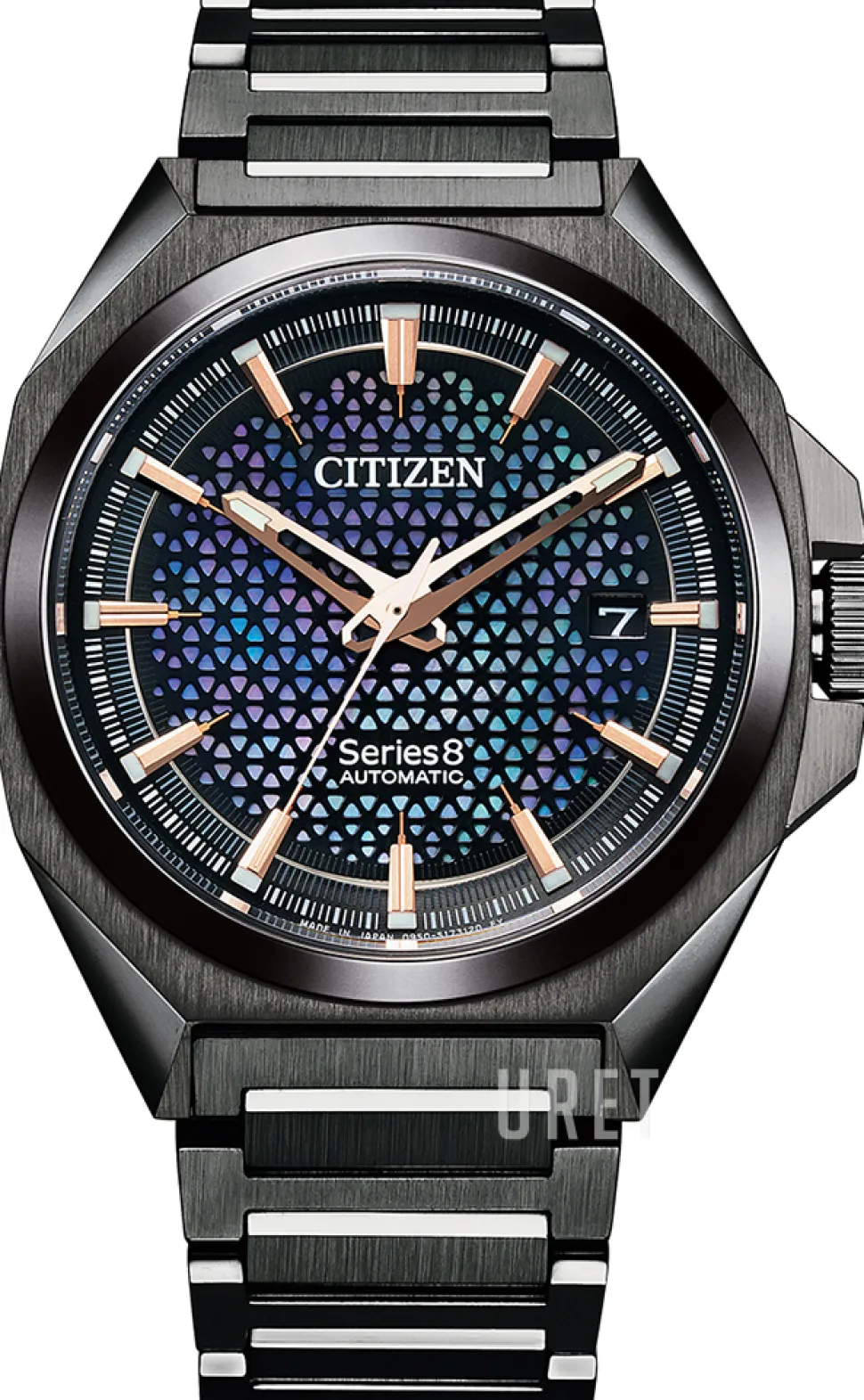 Series 8 Blå/Stål Ø40 mm