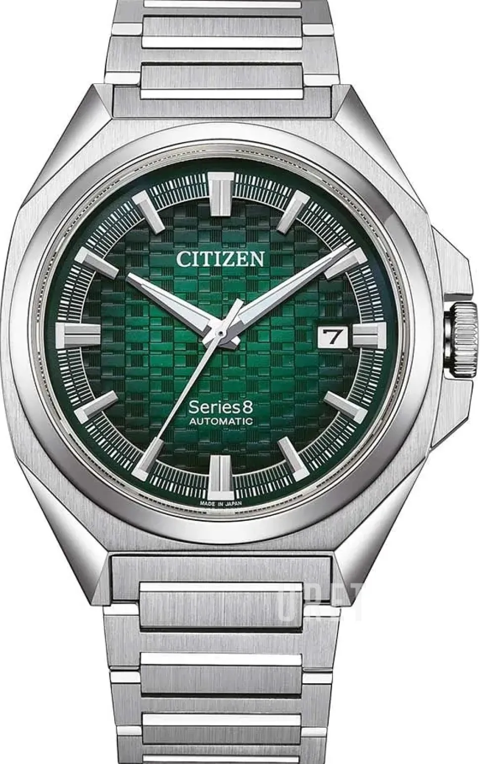 Series 8 Grön/Stål Ø40.1 mm