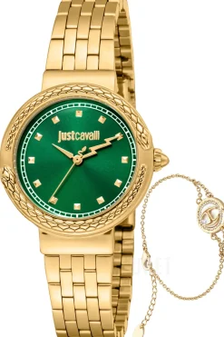 Set Grön/Guldtonat stål Ø30 mm