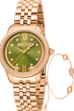 Set Grön/Roséguldstonat stål Ø30 mm