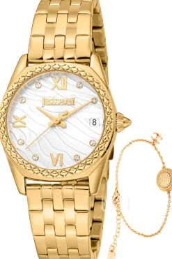 Set Silverfärgad/Guldtonat stål Ø30 mm