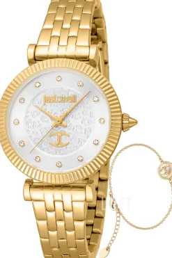 Set Silverfärgad/Guldtonat stål Ø32 mm