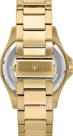 Sfida Blå/Gulguldtonat stål Ø44 mm