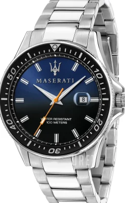 Sfida Blå/Stål Ø44 mm