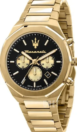 Sfida Svart/Gulguldtonat stål Ø45 mm