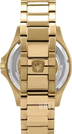 Sfida Svart/Gulguldtonat stål Ø44 mm