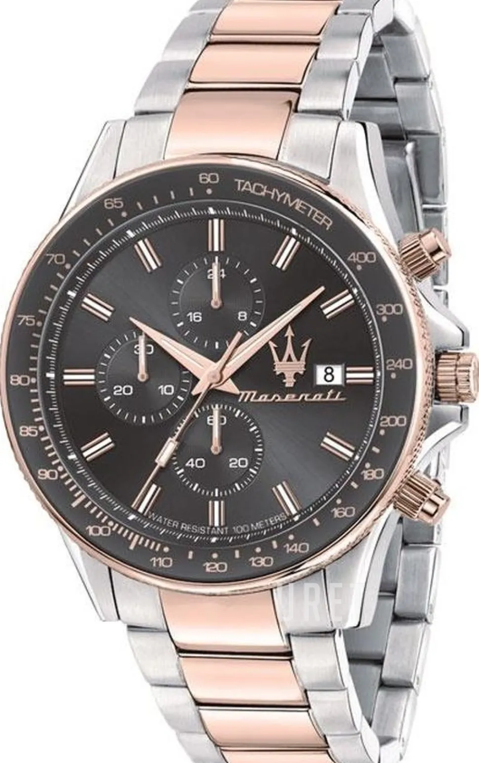 Sfida Svart/Roséguldstonat stål Ø44 mm