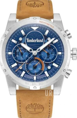 Sherbrook Blå/Läder Ø46 mm