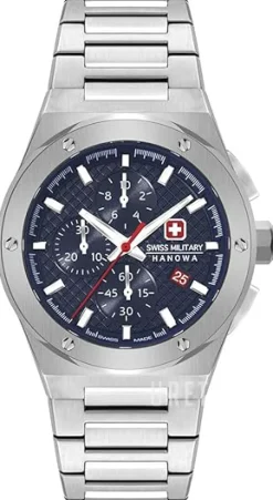 Sidewinder Blå/Stål Ø43 mm