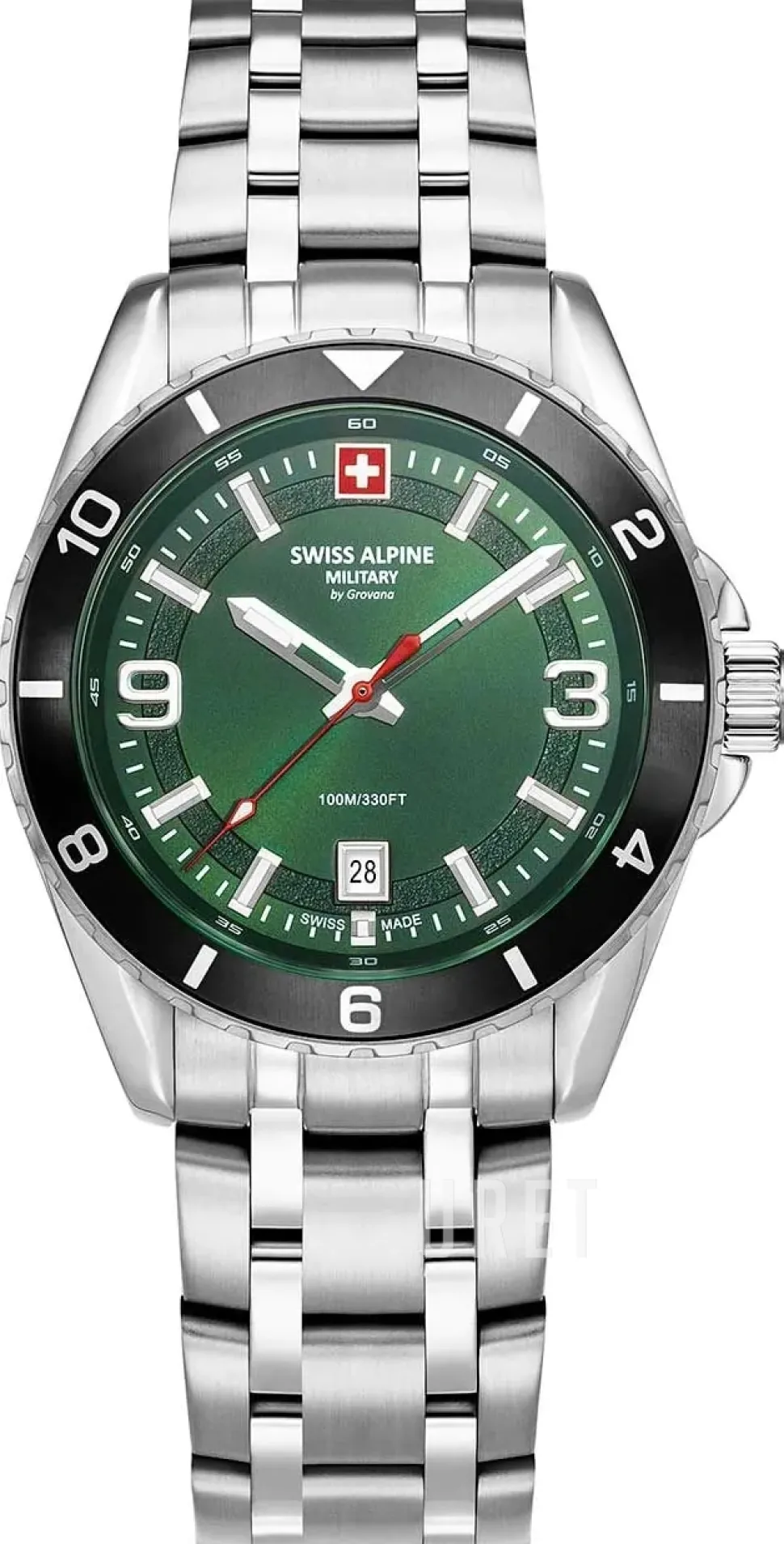 Sierra Grön/Stål Ø42 mm