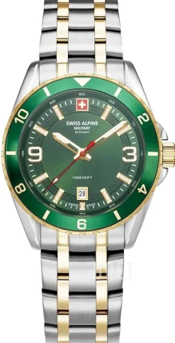 Sierra Grön/Stål Ø42 mm