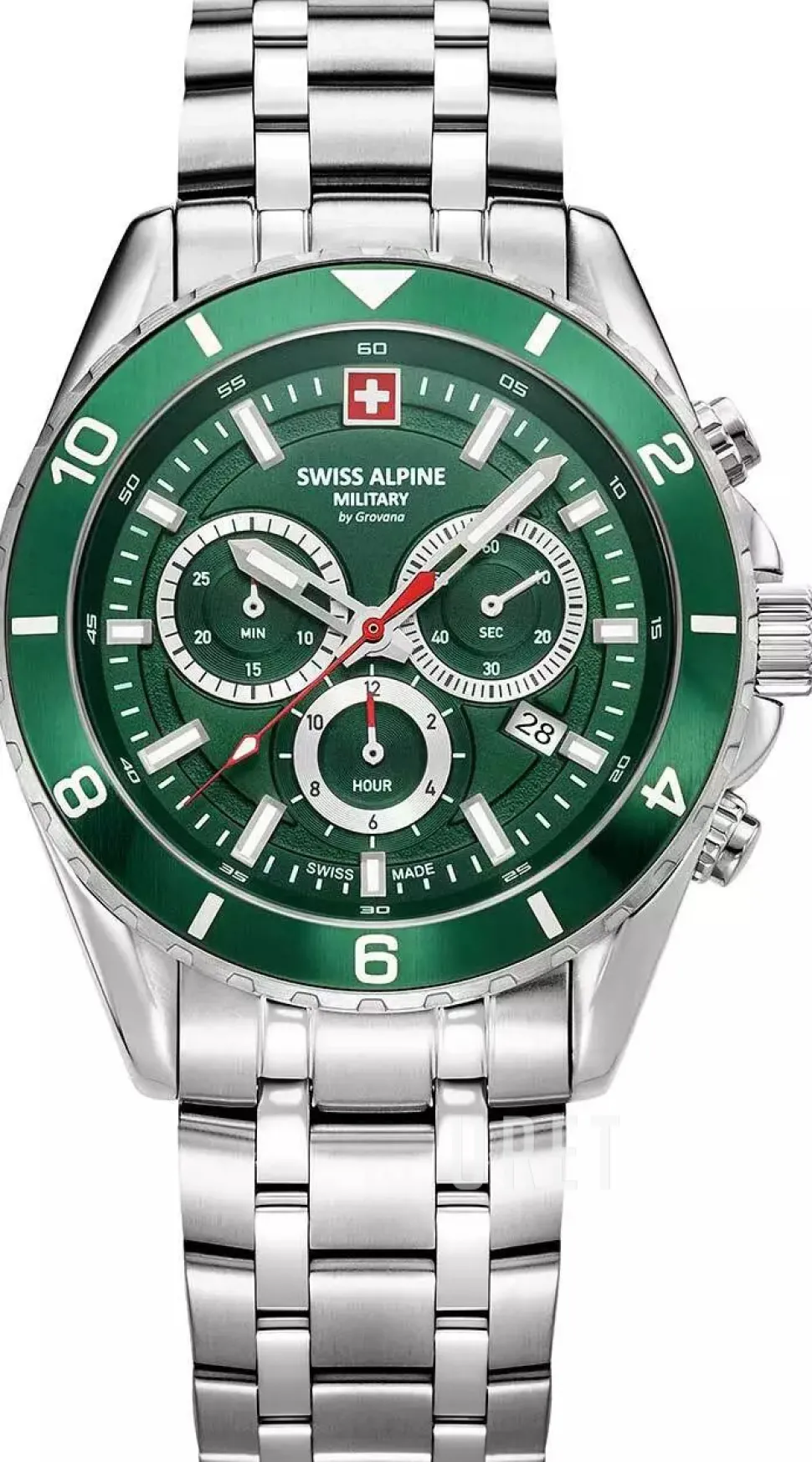 Sierra Grön/Stål Ø43 mm