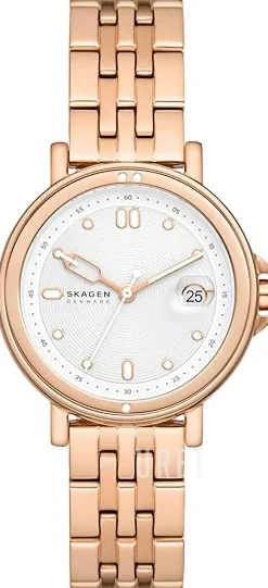 Signatur Silverfärgad/Roséguldstonat stål Ø34 mm