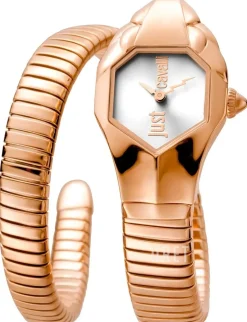 Signature Snake Silverfärgad/Roséguldstonat stål Ø22 mm