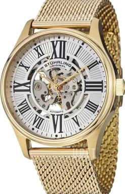 Silverfärgad/Gulguldtonat stål Ø42 mm