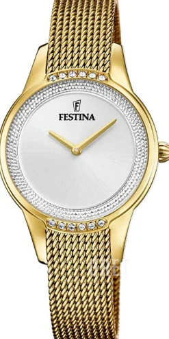 Silverfärgad/Gulguldtonat stål Ø30 mm