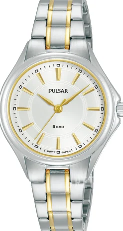 Silverfärgad/Gulguldtonat stål Ø30 mm