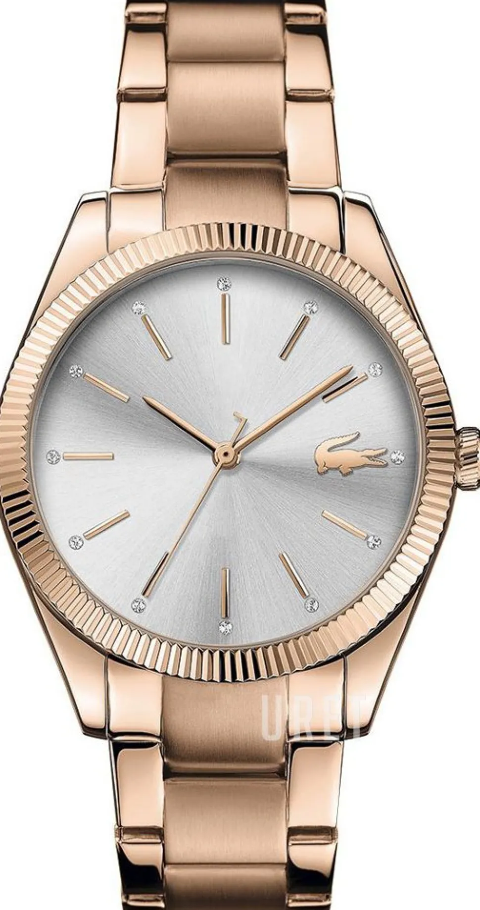 Silverfärgad/Roséguldstonat stål Ø36 mm