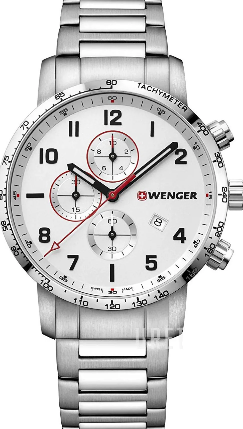 Silverfärgad/Stål Ø44 mm